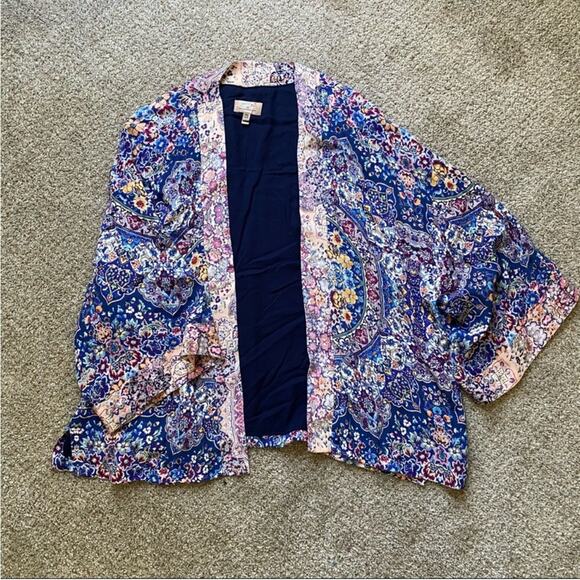 Anthropologie Kachel Jasmine Floral Kimono - Picture 4 of 7